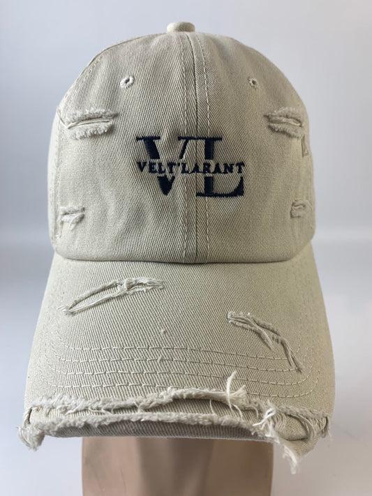 VL Dad Hat (Cream with Black)